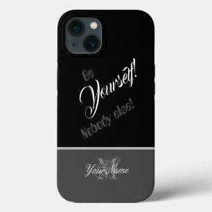 Case-Mate iPhone Case Citation motivationnelle : Soyez vous-même ! Perso