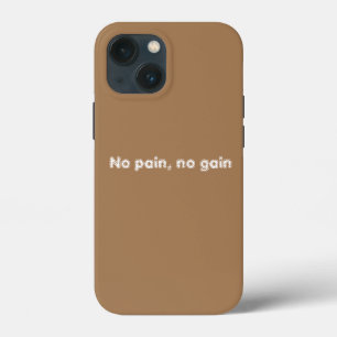 Case-Mate iPhone Case Citations de motivation de GYM et marron clair