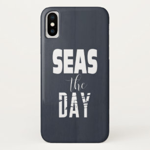 Case-Mate iPhone Case Citer Mer Le Jour Gras Type Blanc Sur Gris