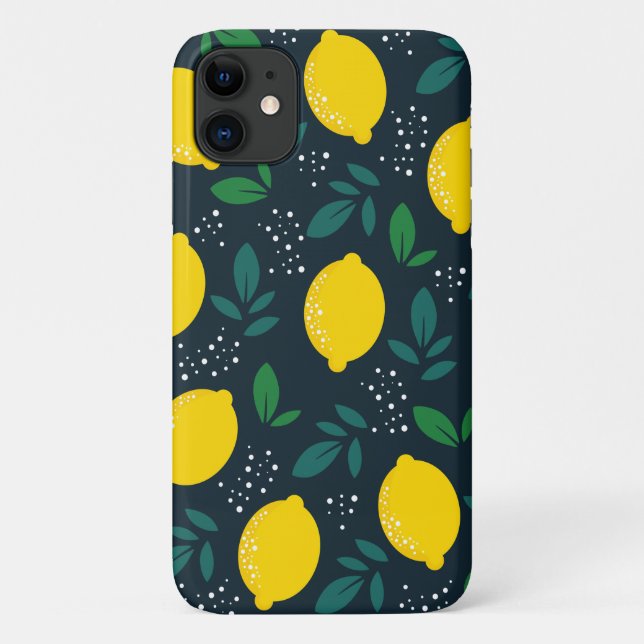 Coques Case-Mate iPhone Citron (Dos)