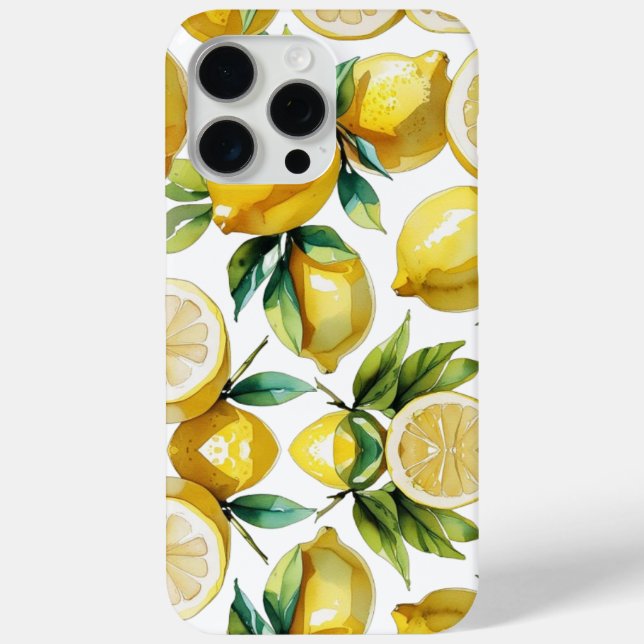 Coques Case-Mate iPhone Citron (Verso)