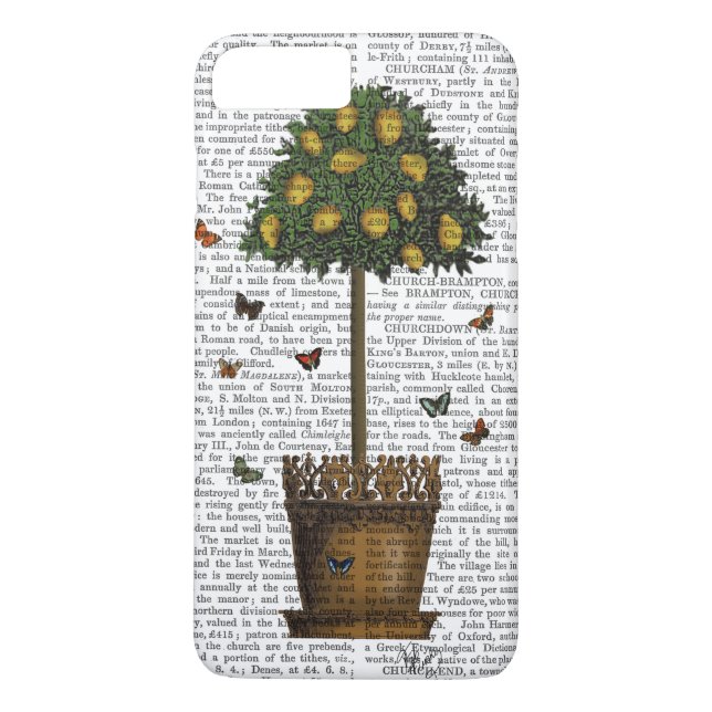 Coques Case-Mate iPhone Citronnier (Dos)