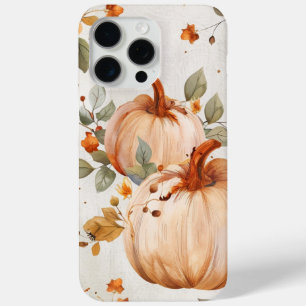 Coque iPhone 15 Pro Max Citrouille d'automne