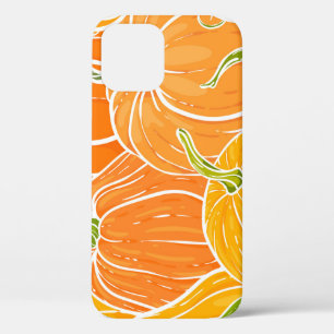 Case-Mate iPhone Case Citrouille de dessin, motif d'automne mignon.