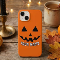 Citrouille orange personnalisée Halloween Votre no