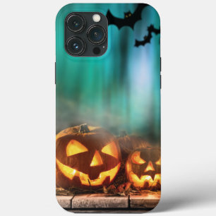 Case-Mate iPhone Case Citrouilles d'Halloween et chauves-souris