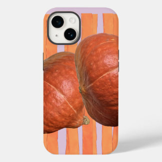 Coque Pour iPhone 14 Citrouilles Orange Automne