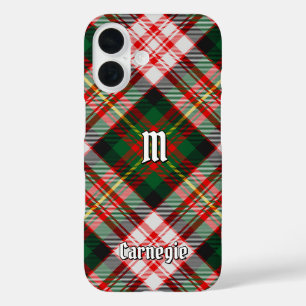 Coques iPhone 16 Clan Carnegie robe Tartan