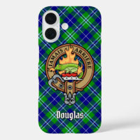 Clan Douglas Crest sur Tartan