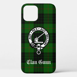 Case-Mate iPhone Case Clan Gunn Crest Badge et Tartan