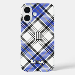 Coques iPhone 16 Clan Hannay Tartan