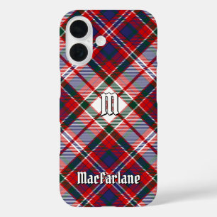 Coques iPhone 16 Clan MacFarlane robe Tartan