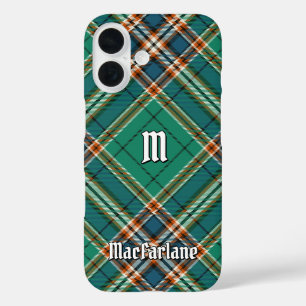 Coques iPhone 16 Clan MacFarlane Tartan de chasse antique