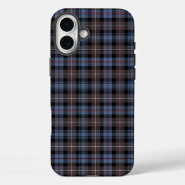 Coques iPhone 16 Plus Clan Mackenzie Patiné Tartan