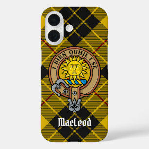 Coques iPhone 16 Clan MacLeod de Lewis Crest