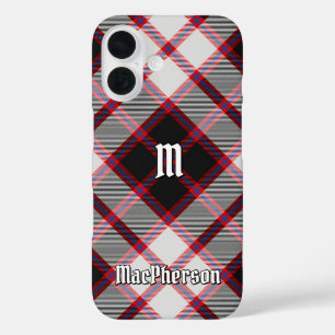Coques iPhone 16 Clan MacPherson Chasse Tartan