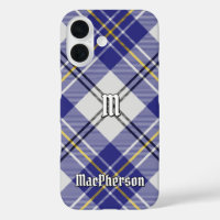 Clan MacPherson robe bleue Tartan