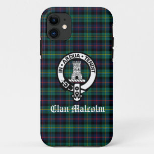 Case-Mate iPhone Case Clan Malcolm Tartan et Crest