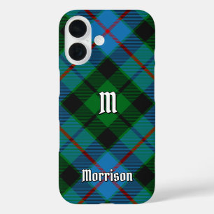 Coques iPhone 16 Clan Morrison Chasse Tartan Coque-coque iphone Mat