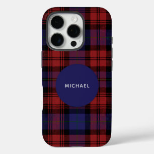 Coques iPhone 16 Pro Clan rustique MacLachlan Tartan