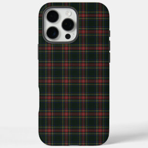 Coques iPhone 16 Pro Max Clan Stewart Black Tartan