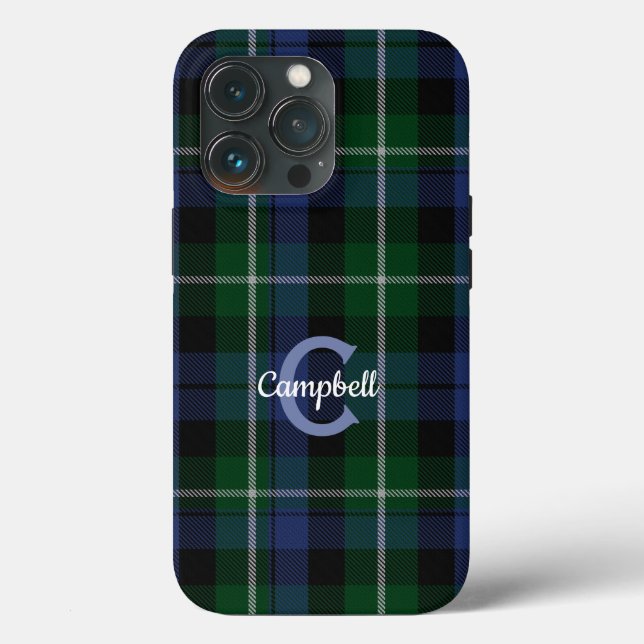 Coques Case-Mate iPhone Clan Tartan traditionnel Campbell (Verso)