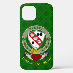 Case-Mate iPhone Case Clarke Irish Shield & Claddagh Personnalisé