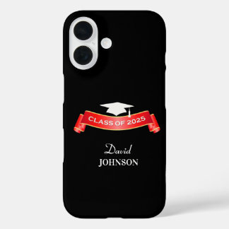 Coques iPhone 16 Classe de 2025 Graduation