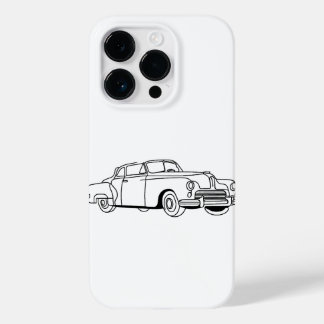 Coque Pour iPhone 14 Pro Classic Car④