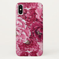 Classic Pink Peonies Clusters Personnalisé