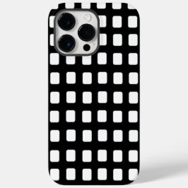 Coque Pour Pour iPhone 14 Pro Max Classique moderne Carré noir et blanc