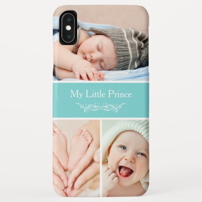 Coques Case-Mate iPhone Classy Chic Baby Kids Photo Collage (Dos)