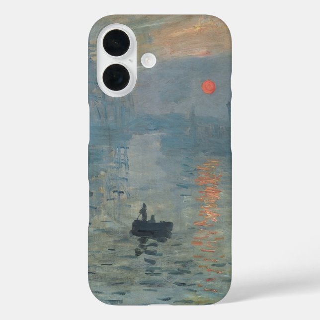 Coques Case-Mate iPhone Claude Monet Impression Sunrise Soleil Levant (Verso)
