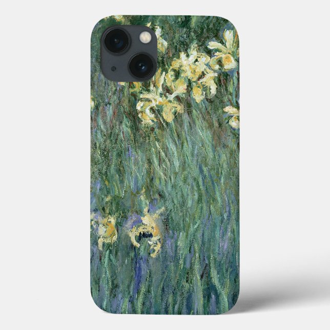 Coques Case-Mate iPhone Claude Monet | les iris jaunes (Verso)