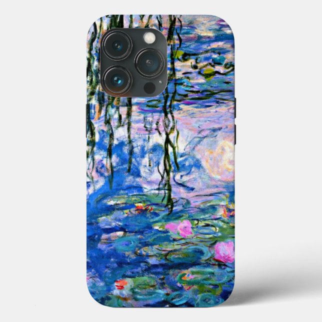 Coques Case-Mate iPhone Claude Monet - Water Lilies, 1919, (Verso)