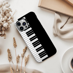 Coque iPhone 15 Pro Max Clavier de piano noir
