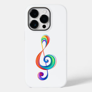 Coque Pour iPhone 14 Pro Clé arc-en-ciel