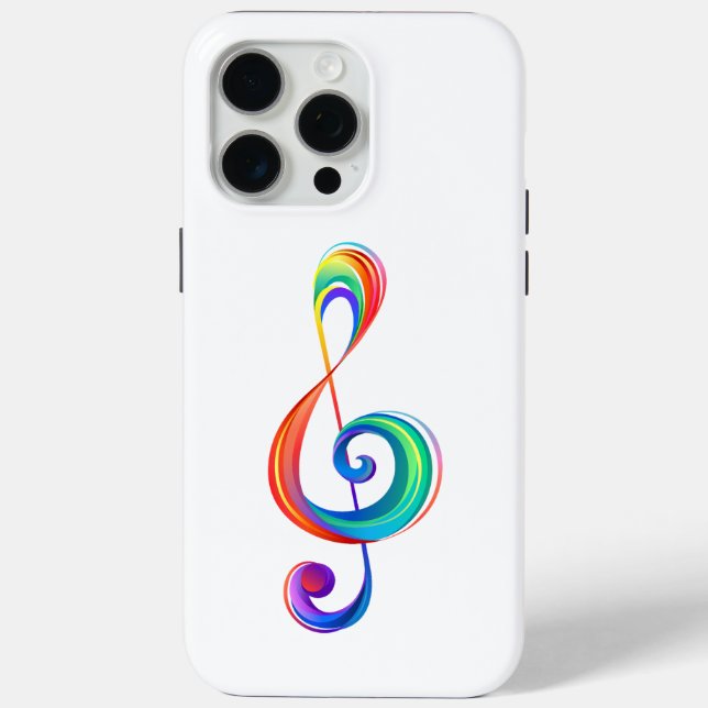 Coques Case-Mate iPhone Clé arc-en-ciel (Verso)