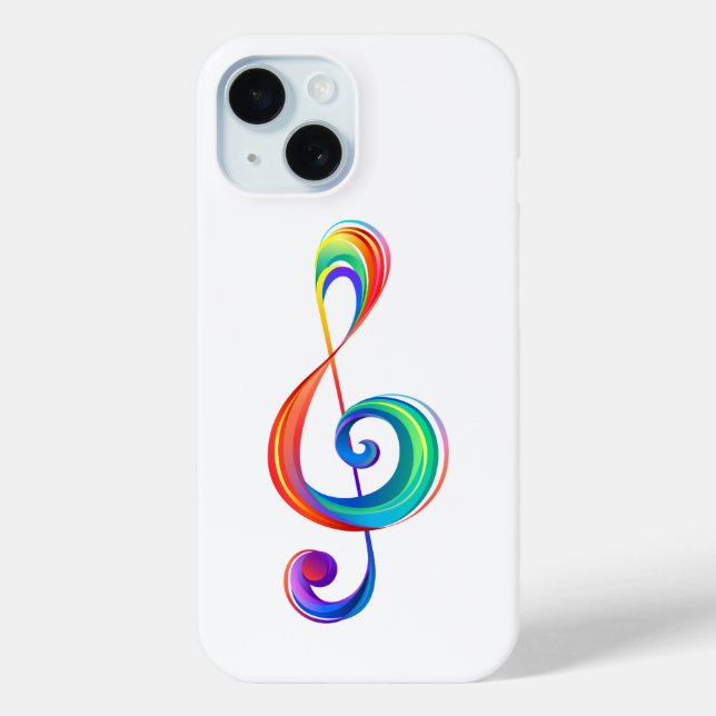 Coques Case-Mate iPhone Clé arc-en-ciel (Verso)