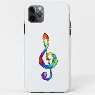 Case-Mate iPhone Case Clé de musique arc-en-ciel