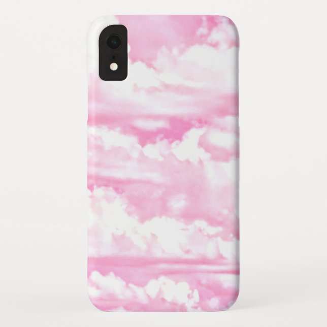 Coques Case-Mate iPhone Clouds du Pink (Dos)