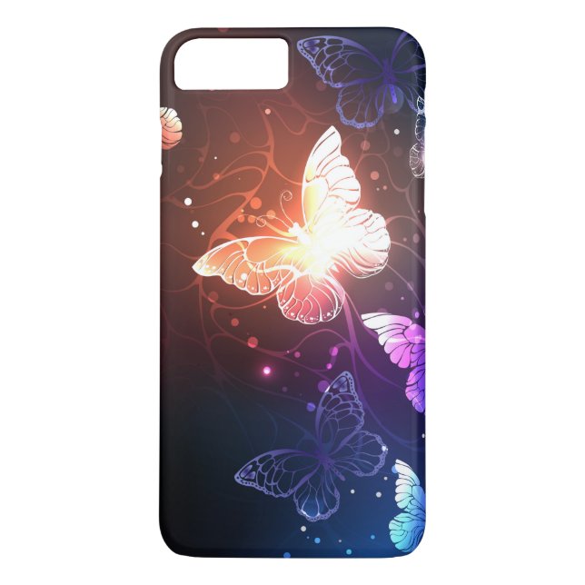 Coques Case-Mate iPhone Clowing Night Butterflies (Dos)