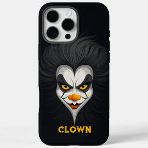 Coques iPhone 16 Pro Max Clown en colère personnalisé