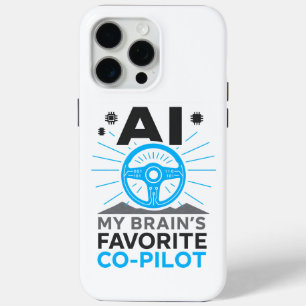 Coque iPhone 15 Pro Max Co-pilote AI - Le partenaire intelligent de My Bra