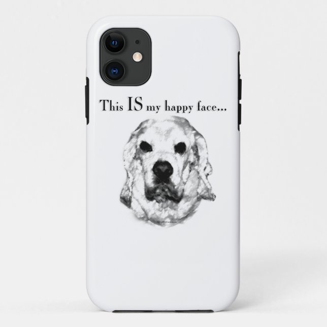 Coques Case-Mate iPhone Cocker Spaniel Joyeux Visage (Dos)