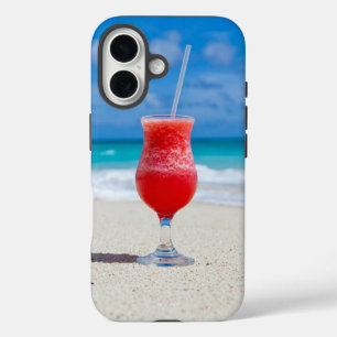 Coques iPhone 16 Cocktail au bord de la mer