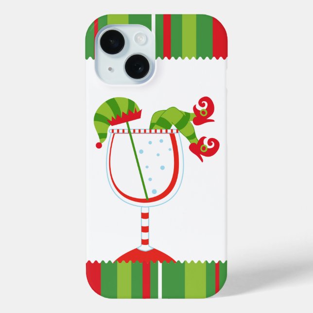 Coques Case-Mate iPhone Cocktail Elf Christmas (Verso)