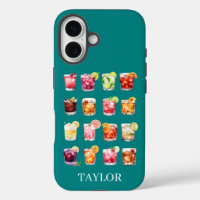 Cocktails à gogo Monogrammés