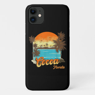 Case-Mate iPhone Case Cocoa Florida Beach Vacances été Palm Sunset
