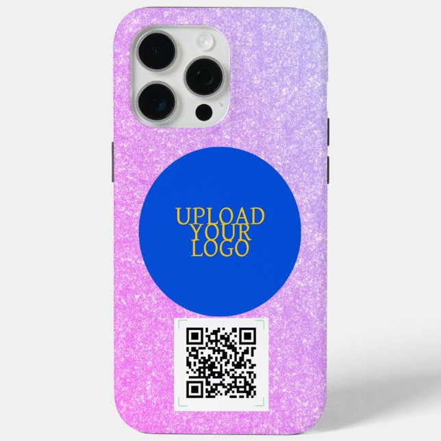 Coques Case-Mate iPhone Code et logo QR (Verso)